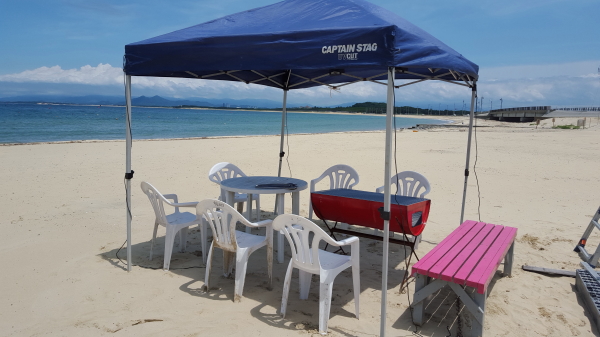 志賀島でＢＢＱするなら海の家福助で